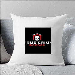 True Crime Garage covers cold cases True Crime Garage Pillows Cover