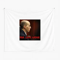 True Crime Garage does deep research True Crime Garage Tapestries