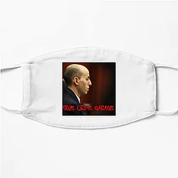 True Crime Garage does deep research True Crime Garage Face Masks