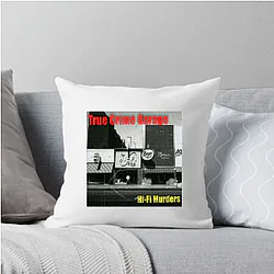 True Crime Garage explores mysteries True Crime Garage Pillows Cover