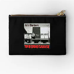 True Crime Garage discusses real murders True Crime Garage Zipper Pouches