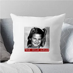 True Crime Garage is true crime True Crime Garage Pillows Cover