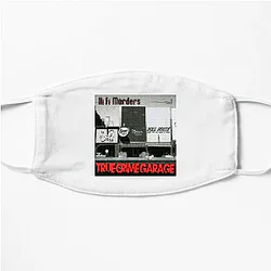 True Crime Garage discusses real murders True Crime Garage Face Masks