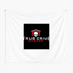 True Crime Garage covers cold cases True Crime Garage Tapestries
