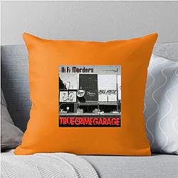 True Crime Garage discusses real murders True Crime Garage Pillows Cover