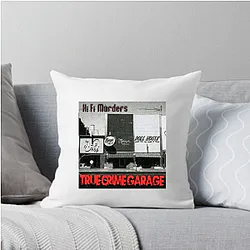 True Crime Garage discusses real murders True Crime Garage Pillows Cover