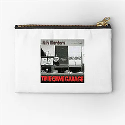 True Crime Garage discusses real murders True Crime Garage Zipper Pouches