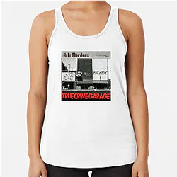 True Crime Garage discusses real murders True Crime Garage Tank Tops