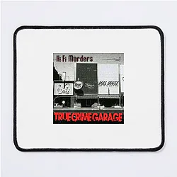 True Crime Garage discusses real murders True Crime Garage Mouse Pads