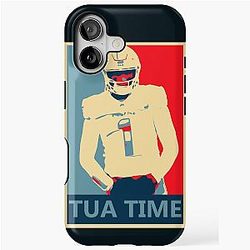 Tua Time - Tua Tagovailoa iPhone Tough Case