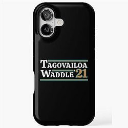 Tua Tagovailoa Dolphins iPhone Tough Case