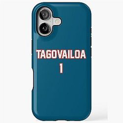 Tua Tagovailoa Miami Dolphins QB iPhone Case