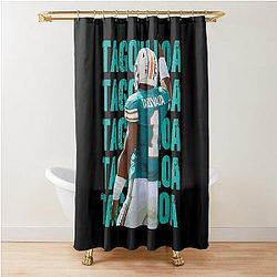 Tua Tagovailoa Time Shower Curtain