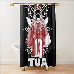 Tua Tagovailoa College Football Shower Curtain