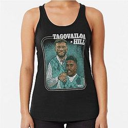 Tua Tagovailoa and Tyreek Hill Step Brothers Racerback Tank Top