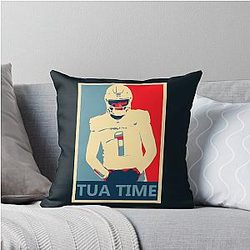 Tua Time - Tua Tagovailoa Throw Pillow