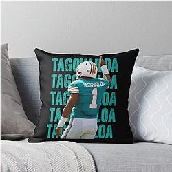 Tua Tagovailoa Tua Time Throw Pillow