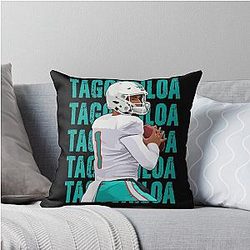 Tua Tagovailoa Tua Time Throw Pillow
