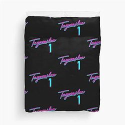Miam Team Fans Tua Tagovailoa Vice City Duvet Cover
