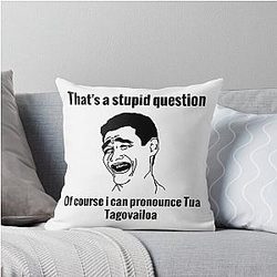 Tua Tagovailoa Meme Pillow