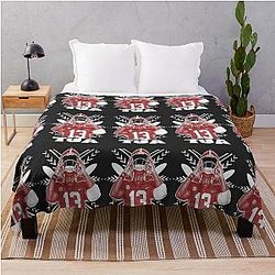 Tua Tagovailoa College Football Inspired Many Throw Blanket