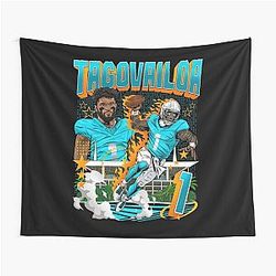 Tua Tagovailoa Miami College Tapestry