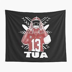 Tua Tagovailoa College Football Classic Tapestry