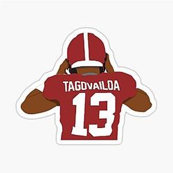 Tua Tagovailoa Classic Sticker