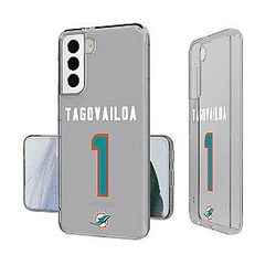 Keyscaper Galaxy Clear Case Tua Tagovailoa Miami Dolphins