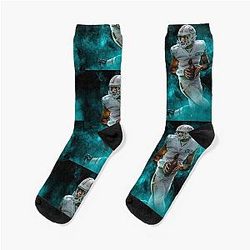Tua Tagovailoa Miami Art Socks