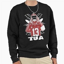 Tua Tagovailoa College Football Pullover Sweatshirt