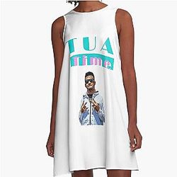 Tua Tagovailoa Classic Unisex Tee, Hoodie, Sweatshirt, Logo Love, Comfy Shirt, Gift Ideas A-Line Dress