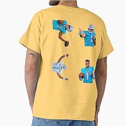 Tua Tagovailoa Sticker Pack Classic T-Shirt