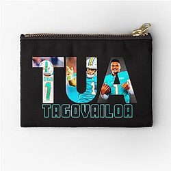 Tua Tagovailoa T-Shirt Sticker Zipper Pouch