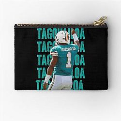 Tua Tagovailoa Tua Time Zipper Pouch