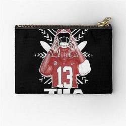 Tua Tagovailoa College Football Zipper Pouch