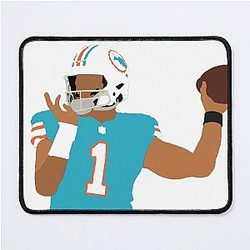 Tua Tagovailoa Throwing Mouse Pad