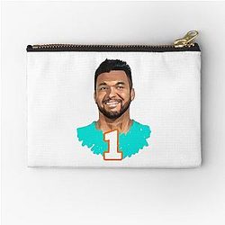 Miami Dolphins Tua Tagovailoa Zipper Pouch