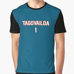 Tua Tagovailoa Miami Dolphins QB T-Shirt
