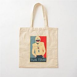 Tua Time Tua Tagovailoa Cotton Tote Bag