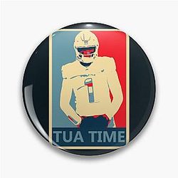 Tua Time - Tua Tagovailoa Pin