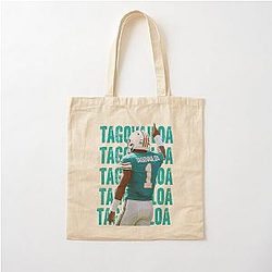 Tua Tagovailoa Tua Time Cotton Tote Bag
