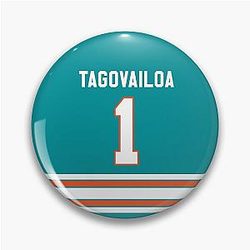 Tua Tagovailoa Miami Dolphins Jersey Back Mask iPhone Case Cover