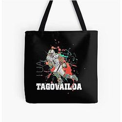 Tua Tagovailoa Classic All Over Print Tote Bag