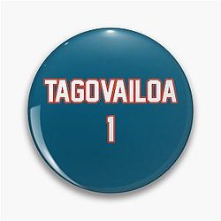 Tua Tagovailoa Miami Dolphins Quarterback Pin