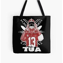 Tua Tagovailoa College Football Inspired Tote Bag