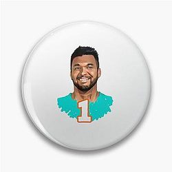 Miami Dolphins Tua Tagovailoa Classic Pin