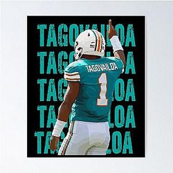Tua Tagovailoa American Tua Time Poster