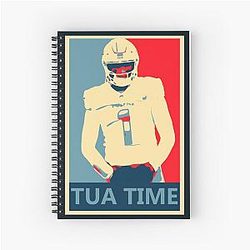 Tua Time Tua Tagovailoa Spiral Notebook