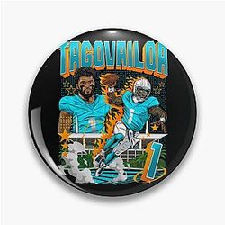 Tua Tagovailoa University of Miami Pin